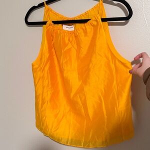 NWT  orange Sleeveless Top